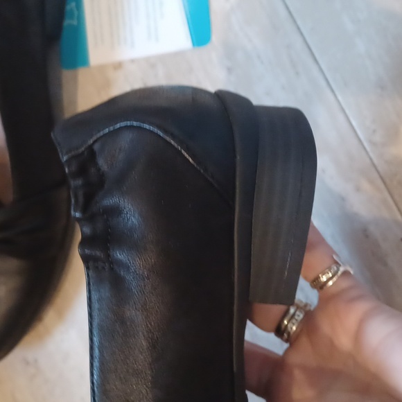 NWOT Dansko Karen Burnished Nubuck Black Loafers - Picture 6 of 11